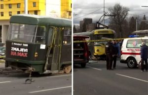 Страшна сообраќајна несреќа во Сараево: 23-годишник загина кога го удри трамвај на станица