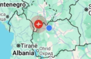 Сеизмолошката опсерваторија при ПМФ со детали за вчерашниот 4.6 земјотрес во Македонија